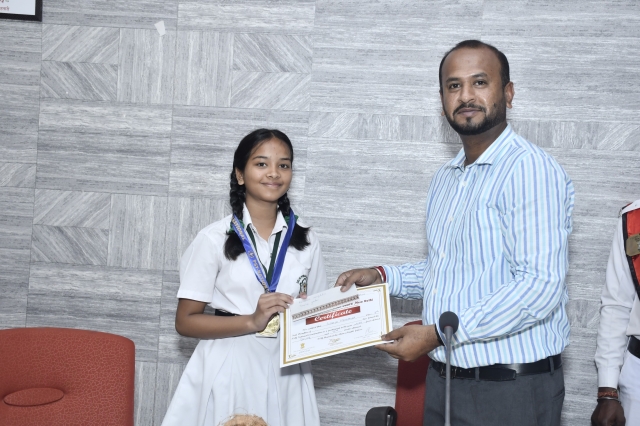 PSY Meritorious honor in Jagdalpur Collectorate